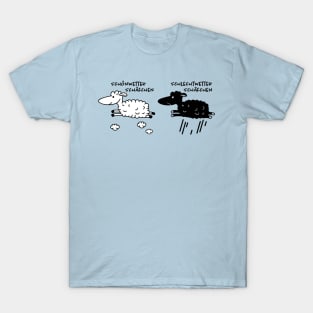 like the weather. That shows the black or white sheep. T-Shirt